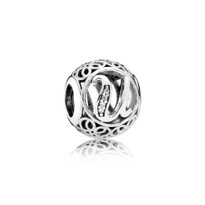 (bilde for) PANDORA Vintage Letter U Charm - 791865cz