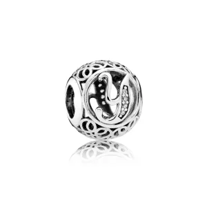 (bilde for) PANDORA Vintage Letter Y Charm - 791869cz
