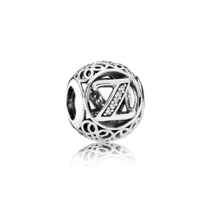 (bilde for) PANDORA Vintage Letter Z Charm - 791870cz