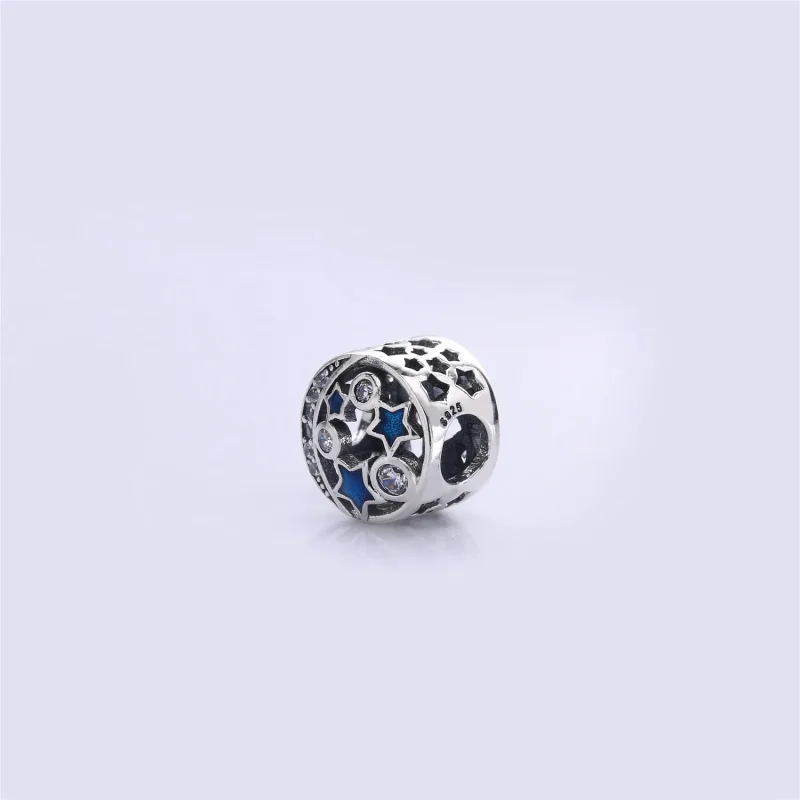 (bilde for) Pandora Vintage Night Sky Charm - 791992CZ - Vis 4