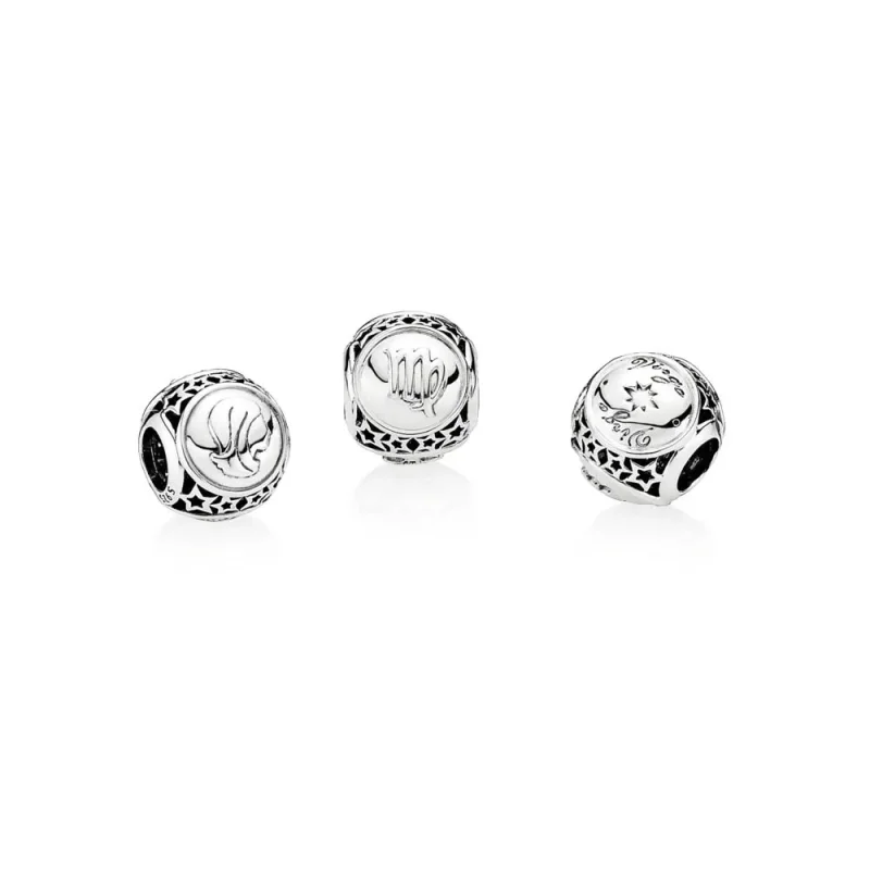 (bilde for) Pandora Virgo Star Sign Charm - 791941 - Vis 2