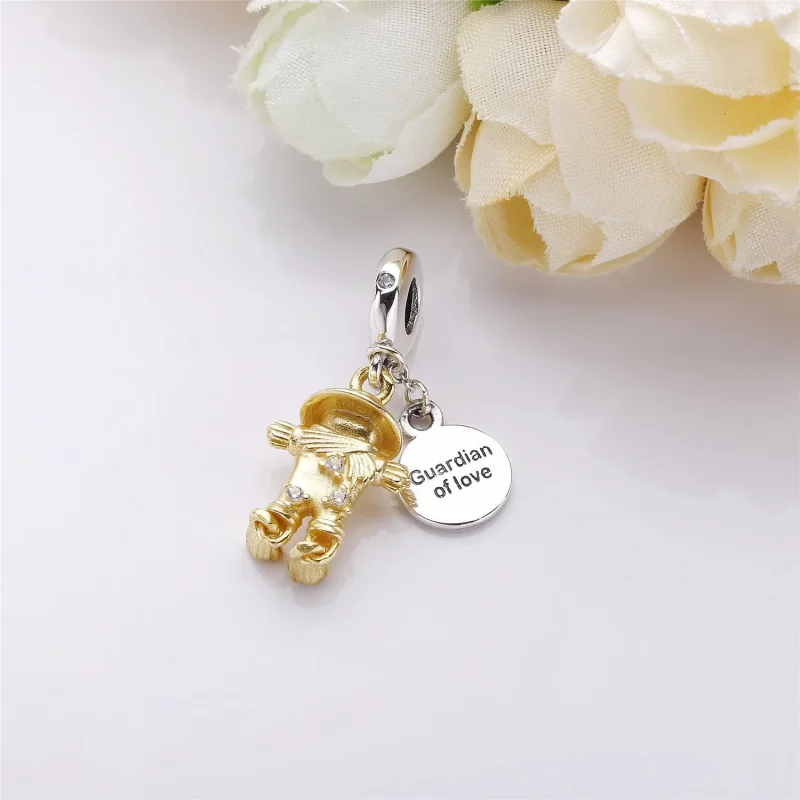 (bilde for) Scarecrow PANDORA Shine og sølv dingler med klare cubic zirconia - 767629CZ - Vis 3