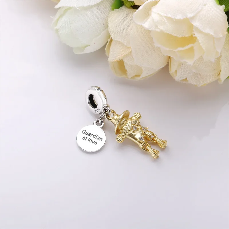 (bilde for) Scarecrow PANDORA Shine og sølv dingler med klare cubic zirconia - 767629CZ - Vis 4