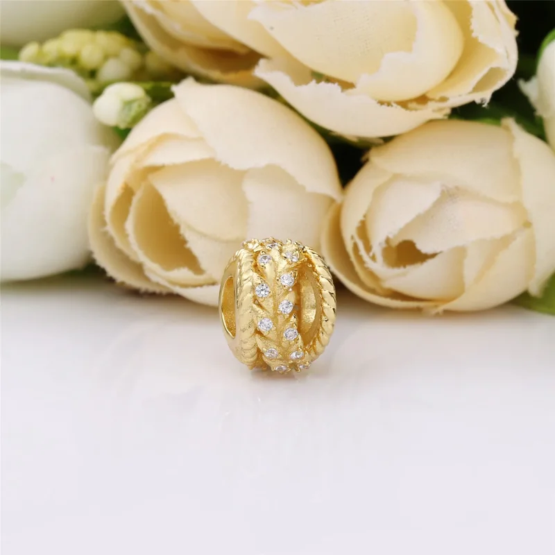(bilde for) Seeds PANDORA Shine charm with clear cubic zirconia - 767597CZ - Vis 2