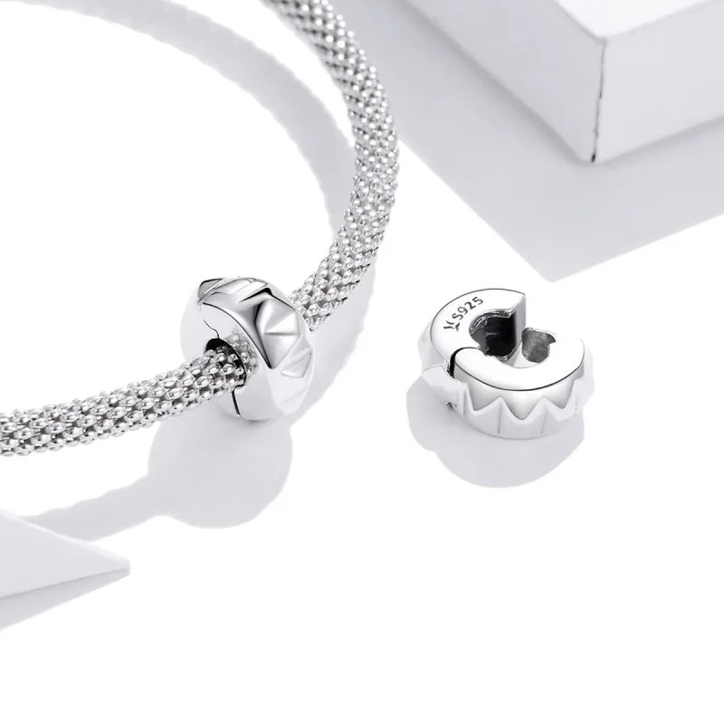 (bilde for) Pandora Style Silver Nagleklemme - SCC1780 - Vis 4