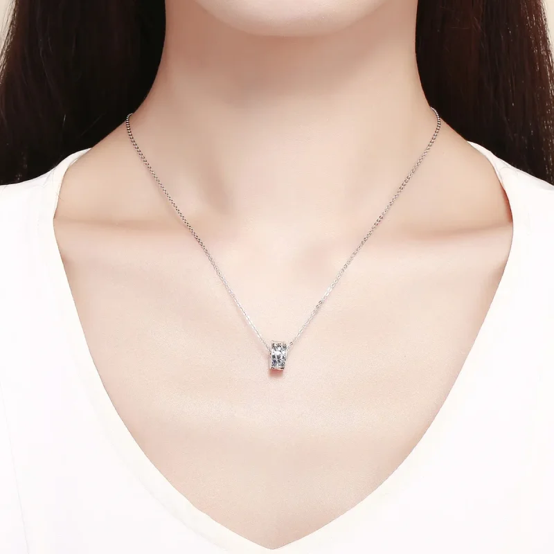 (bilde for) Pandora Style Silver Planet Clip - SCC985 - Vis 5