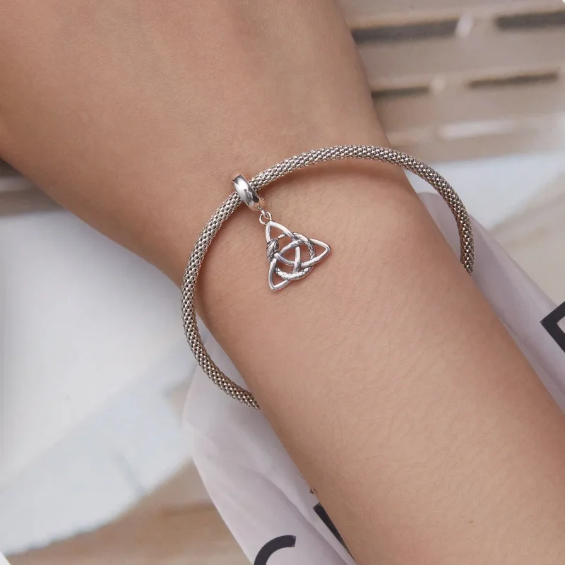 (bilde for) Pandora-stil keltiske symboler dingler - SCC2382 - Vis 5