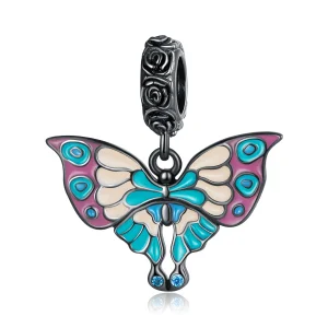 Pandora Style Artistic Butterfly Dingle - SCC2240 (bilde for) Pandora Style Artistic Butterfly Dingle - SCC2240