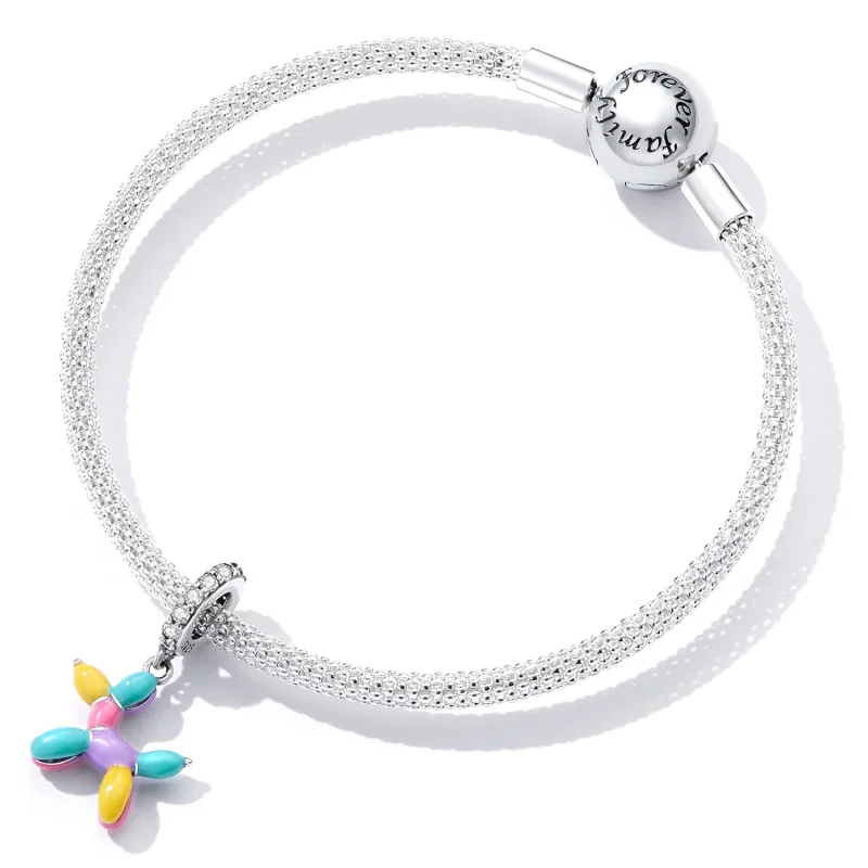 (bilde for) Pandora Style Ballong Puppy Dangle - SCC2217 - Vis 4