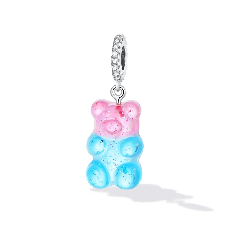 (bilde for) Pandora Style Candy Bear Dangle - SCC2221 - Vis 2