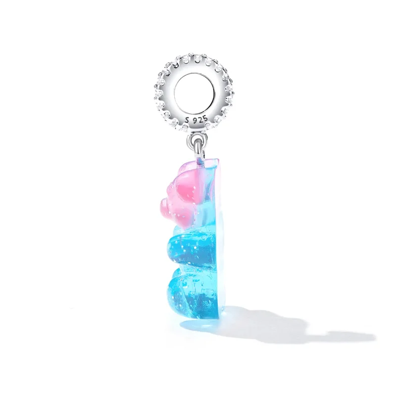 (bilde for) Pandora Style Candy Bear Dangle - SCC2221 - Vis 3