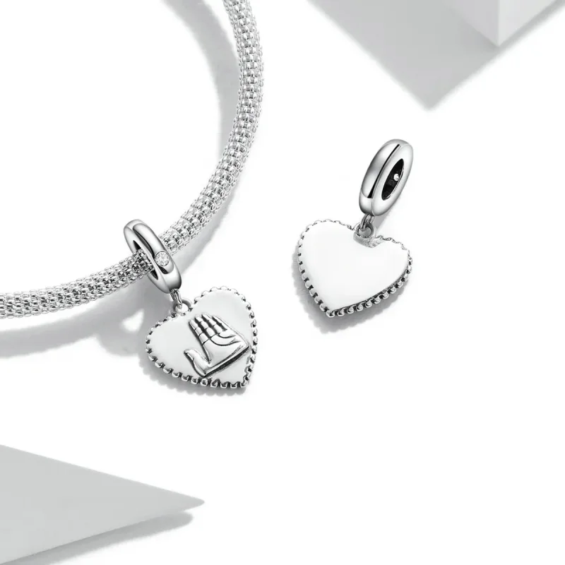 (bilde for) Pandora Style Chilenske Loving Hands of The Desert Dangle - SCC2112 - Vis 4