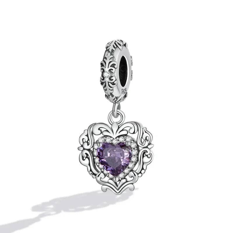 (bilde for) Pandora Style Classical Love Dangle - SCC2181 - Vis 2