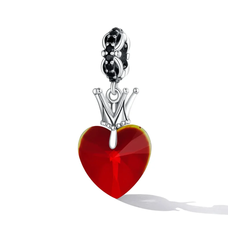 (bilde for) Pandora Style Crown Heart Dangle - SCC2247 - Vis 2