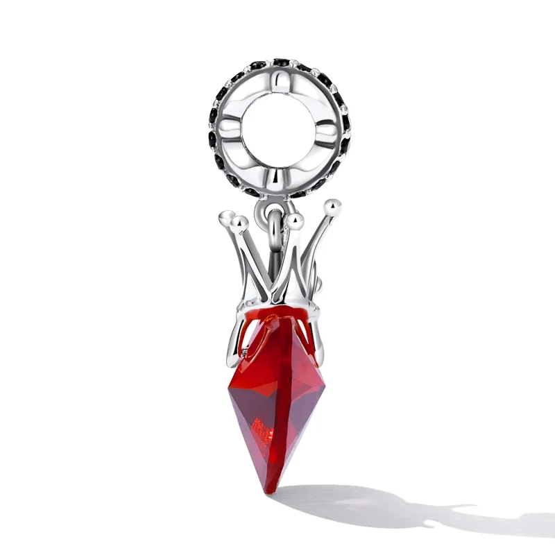 (bilde for) Pandora Style Crown Heart Dangle - SCC2247 - Vis 3