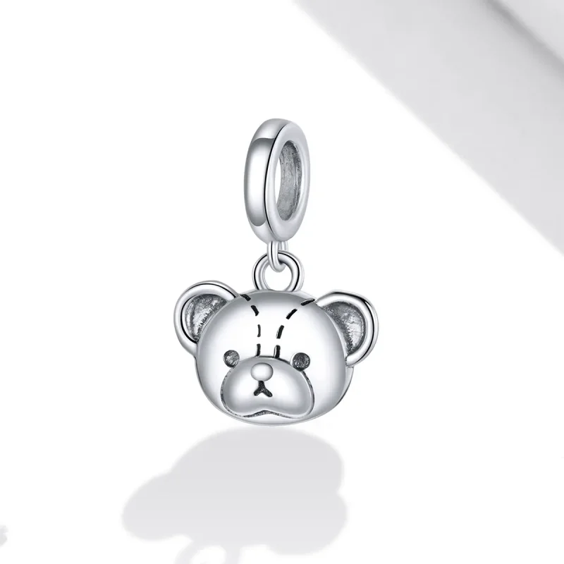 (bilde for) Pandora Style Cute Bear Dingle - SCX120-L - Vis 2
