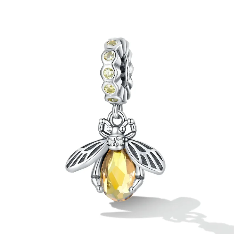 (bilde for) Pandora Style Delicate Bee Dangle - SCC2293 - Vis 2