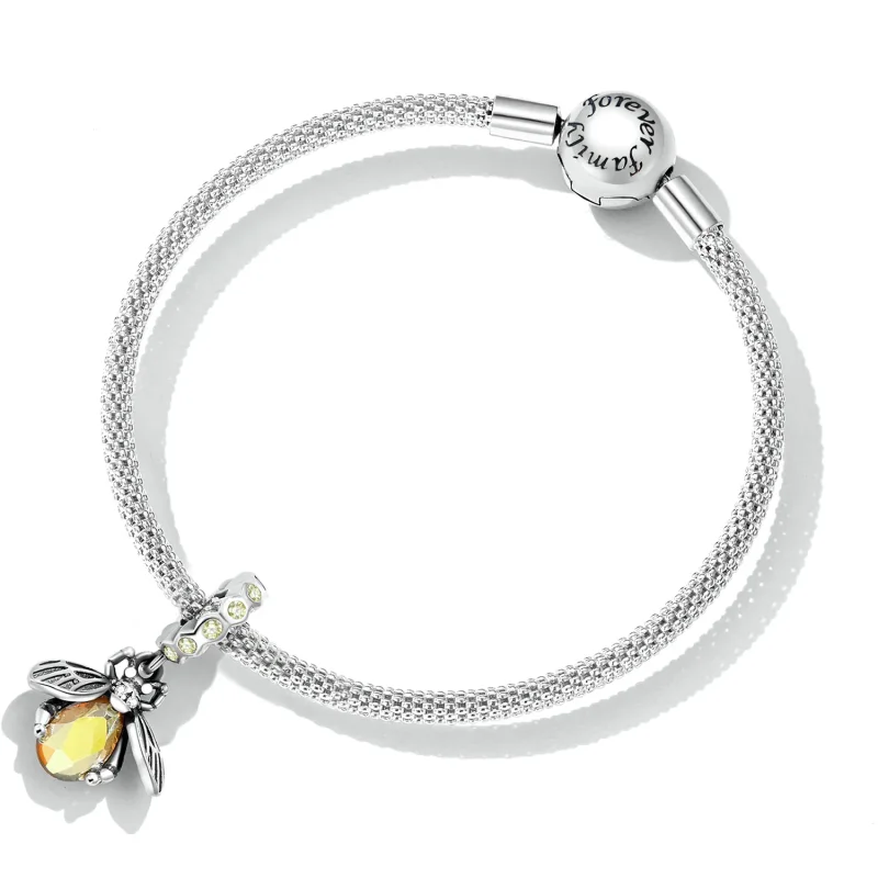 (bilde for) Pandora Style Delicate Bee Dangle - SCC2293 - Vis 5
