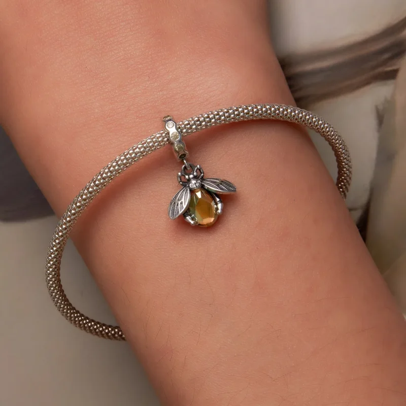(bilde for) Pandora Style Delicate Bee Dangle - SCC2293 - Vis 6