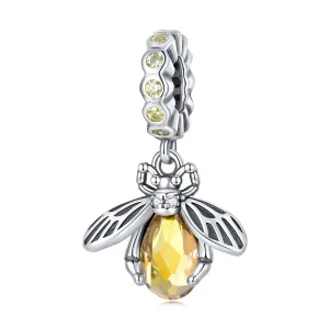 (bilde for) Pandora Style Delicate Bee Dangle - SCC2293