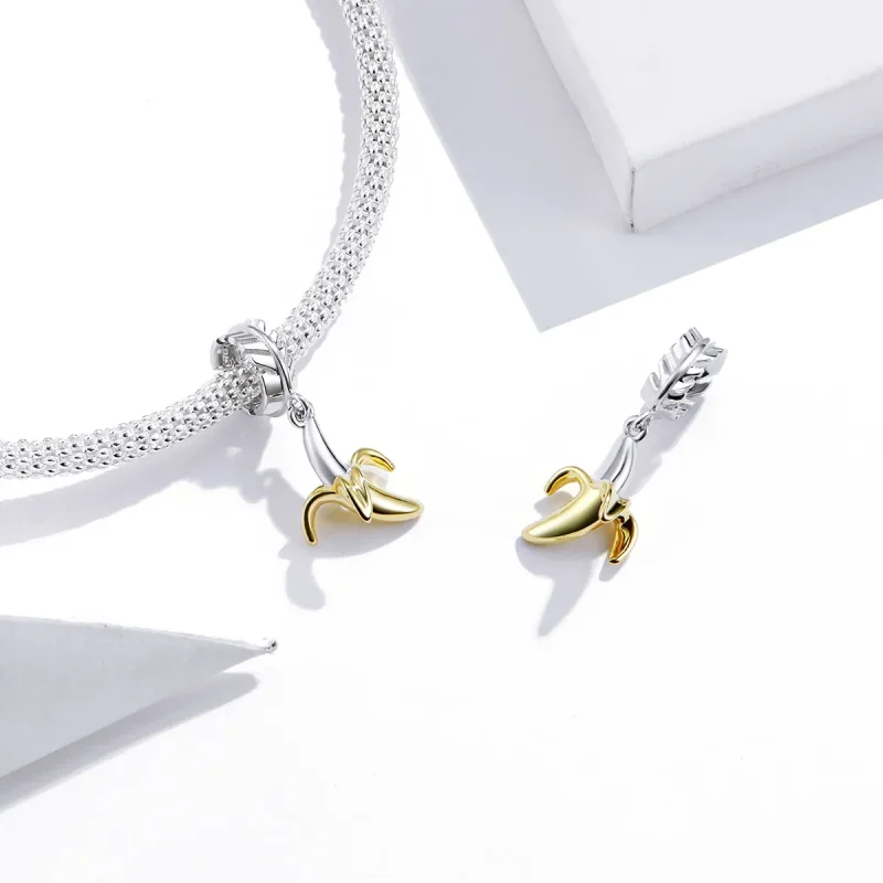 (bilde for) Pandora Style Delicious Banana Dangle - SCC1592 - Vis 3