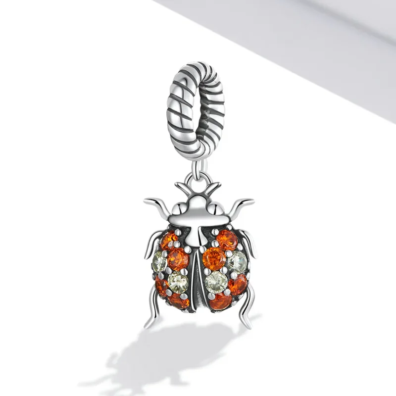 (bilde for) Pandora Style Delikat Ladybug Dangle - SCC2179 - Vis 2