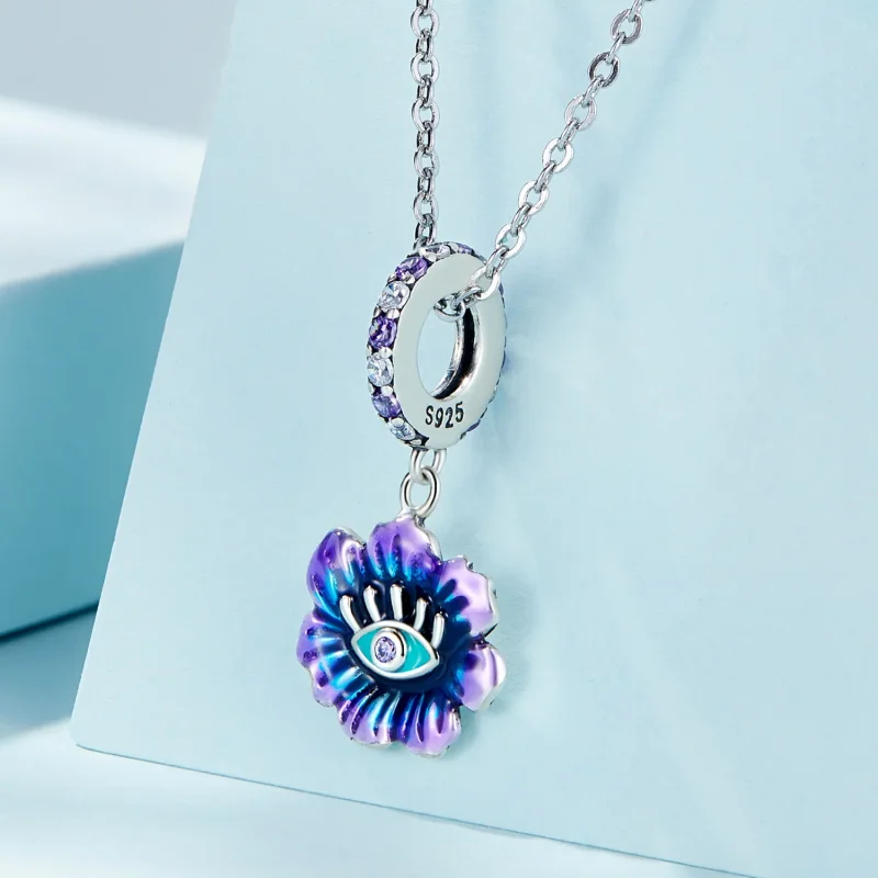 (bilde for) Pandora Style Devil Flower Dingle - SCC2373 - Vis 2