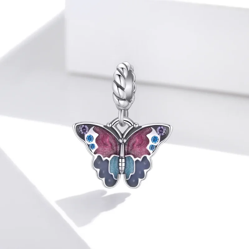 (bilde for) Pandora Style Dream Butterfly Dingle - SCC1904 - Vis 2