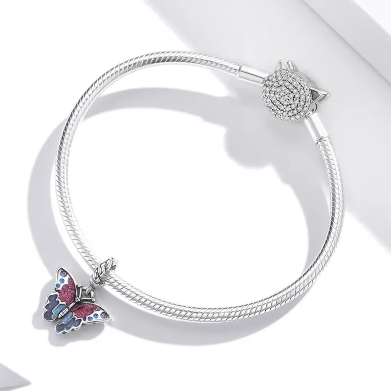 (bilde for) Pandora Style Dream Butterfly Dingle - SCC1904 - Vis 3
