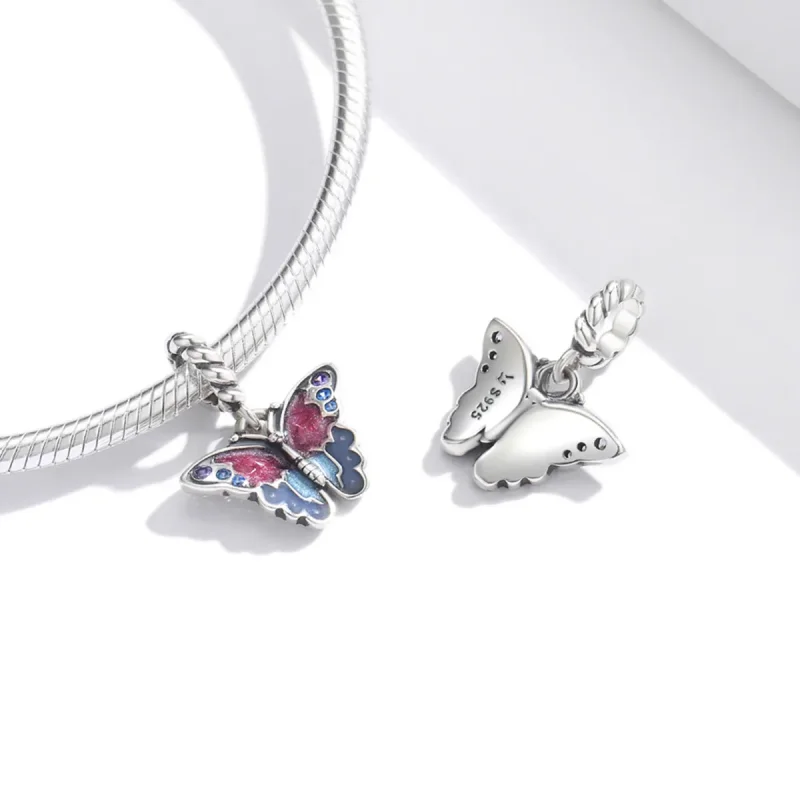 (bilde for) Pandora Style Dream Butterfly Dingle - SCC1904 - Vis 4