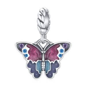 (bilde for) Pandora Style Dream Butterfly Dingle - SCC1904