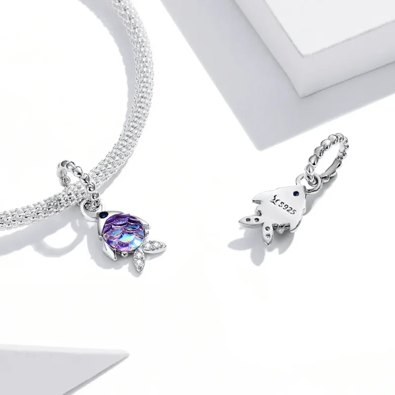 (bilde for) Pandora Style Dream Fish Dangle - SCC2033 - Vis 4
