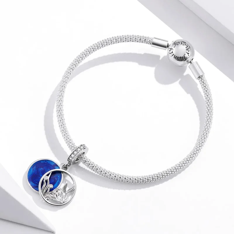 (bilde for) Pandora Style Dream Ocean Dangle - SCC1586 - Vis 4