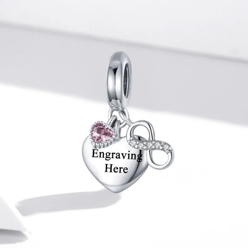 (bilde for) Pandora Style Endless Love Dangle - SCC1922 - Vis 2