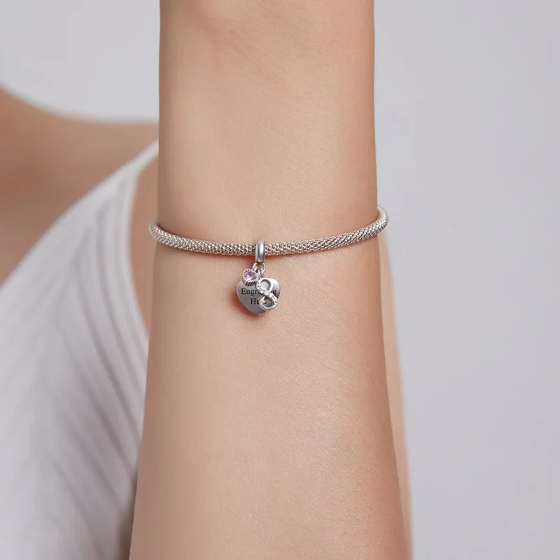 (bilde for) Pandora Style Endless Love Dangle - SCC1922 - Vis 5
