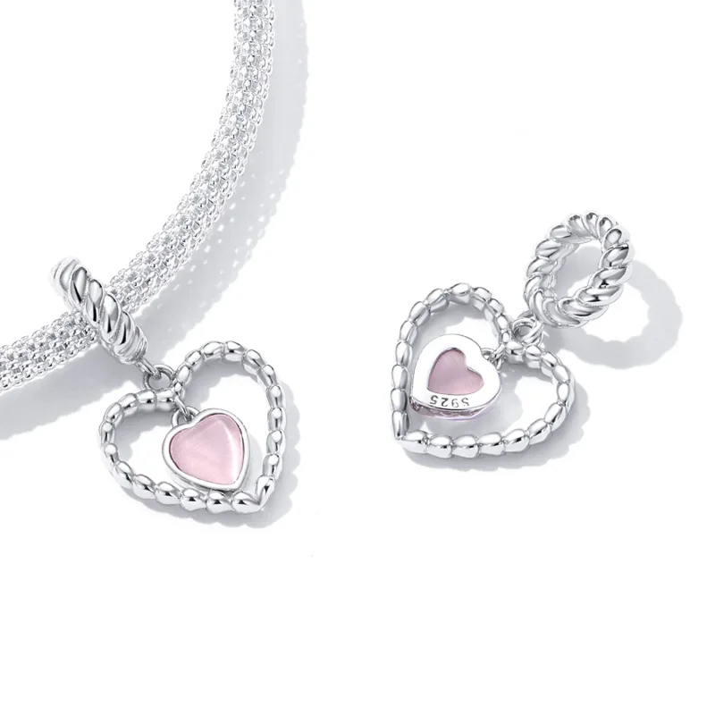 (bilde for) Pandora Style Exquisite Love Dangle - SCC2228 - Vis 4