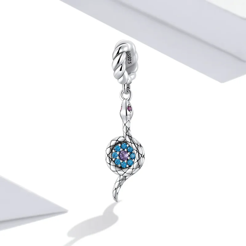 (bilde for) Pandora Style Eye of The Serpent Demon Dangle - SCC2161 - Vis 2