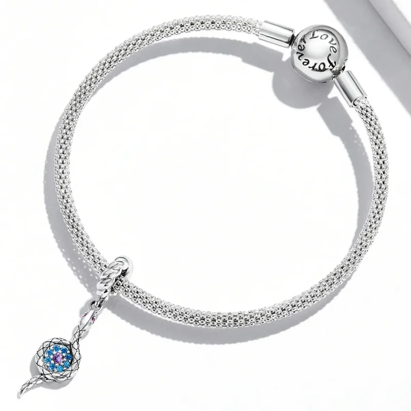 (bilde for) Pandora Style Eye of The Serpent Demon Dangle - SCC2161 - Vis 3
