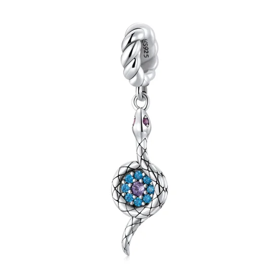 (bilde for) Pandora Style Eye of The Serpent Demon Dangle - SCC2161