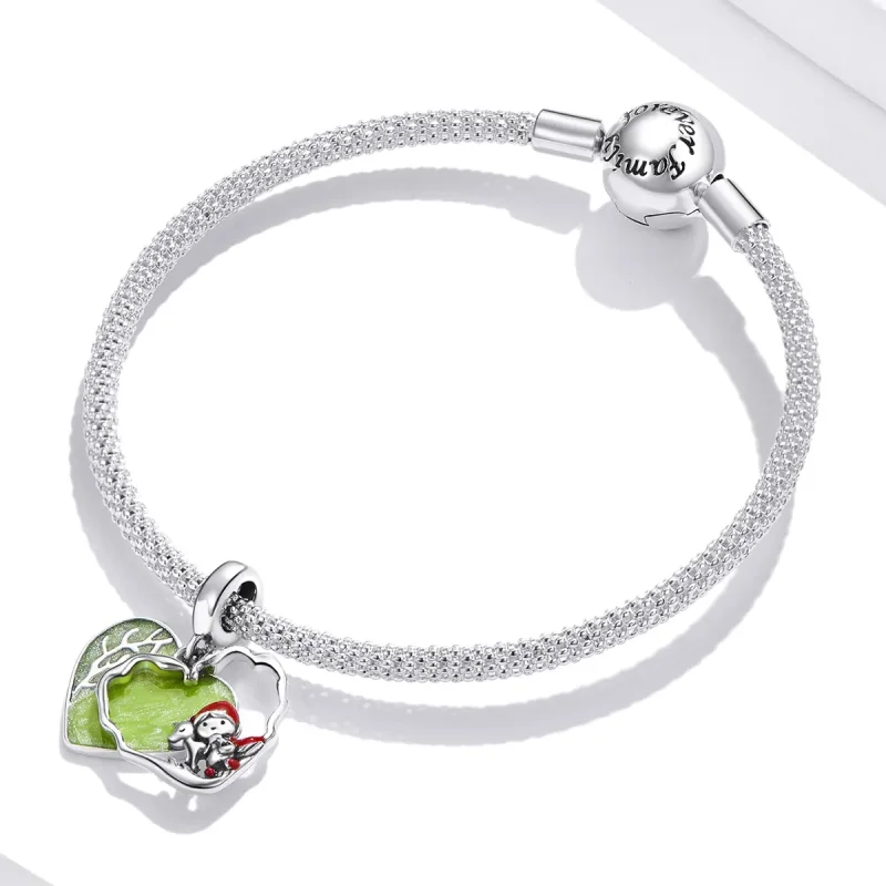 (bilde for) Pandora Style Fairy Forest Dangle - SCC1892 - Vis 3