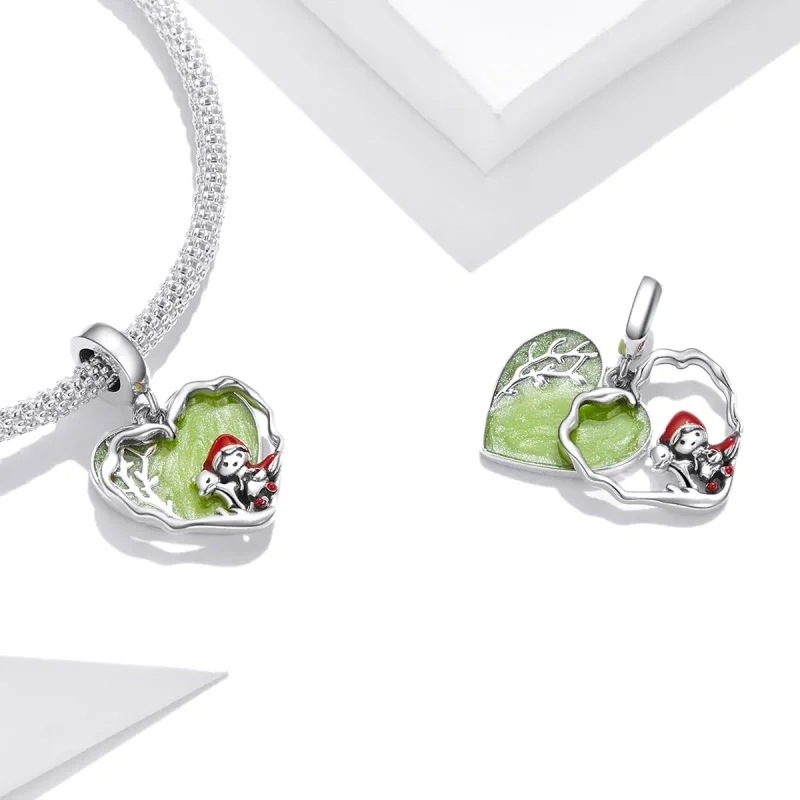 (bilde for) Pandora Style Fairy Forest Dangle - SCC1892 - Vis 4