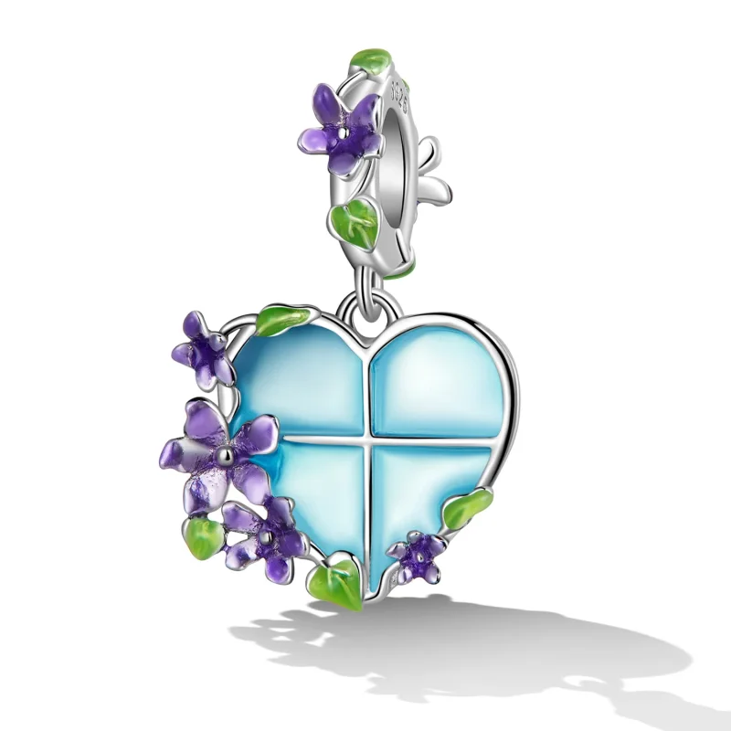 (bilde for) Pandora Style Flower Window Dingle - SCC2323 - Vis 2