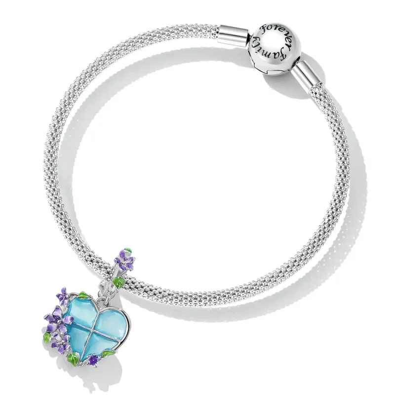 (bilde for) Pandora Style Flower Window Dingle - SCC2323 - Vis 5