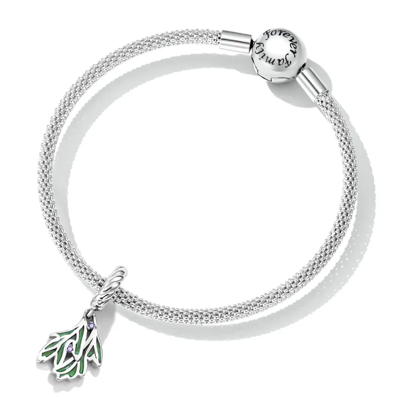 (bilde for) Pandora Style Fresh Leaves Dingle - SCC2295 - Vis 5