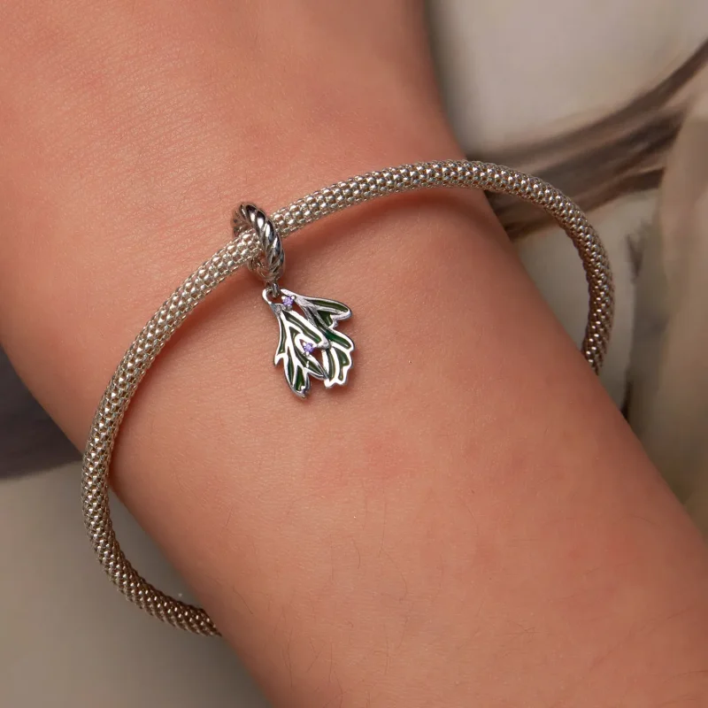 (bilde for) Pandora Style Fresh Leaves Dingle - SCC2295 - Vis 6