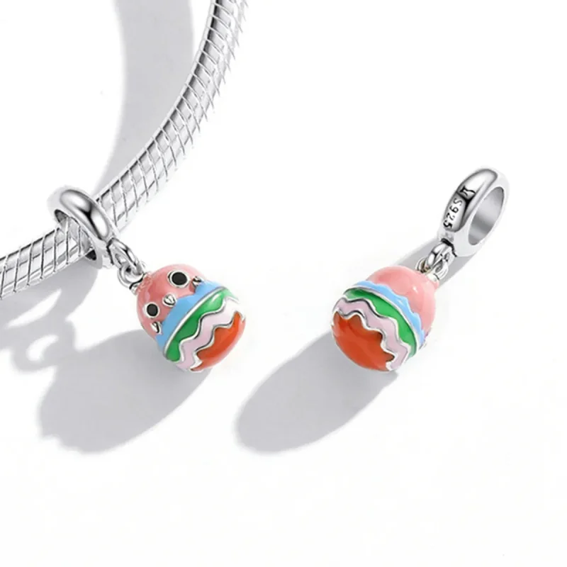 (bilde for) Pandora Style Funny Bird Dangle - SCC1935 - Vis 4