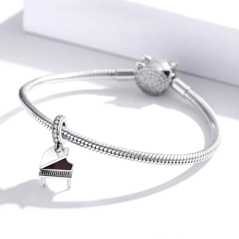 (bilde for) Pandora Style Grand Piano Dangle - SCC1733 - Vis 3