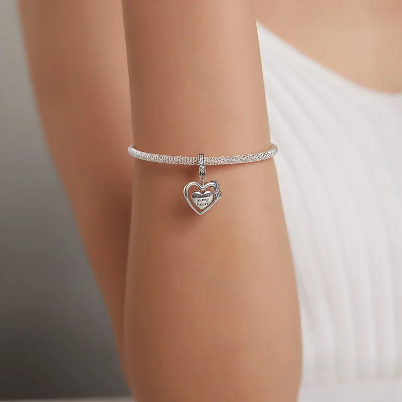 (bilde for) Pandora Style Infinite Love Dangle - BSC482 - Vis 5