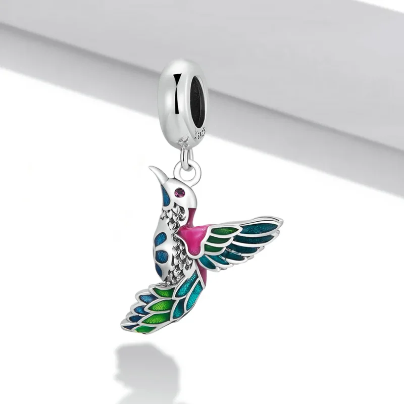 (bilde for) Pandora Style Kingfisher Dangle - SCC2126 - Vis 2