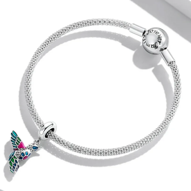 (bilde for) Pandora Style Kingfisher Dangle - SCC2126 - Vis 3
